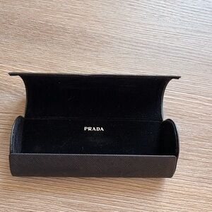 Prada Black Eyewear Case
